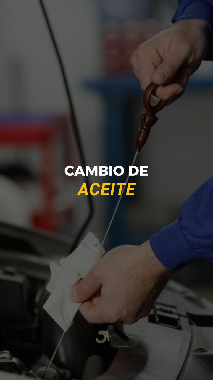 CAMBIO DE ACEITE